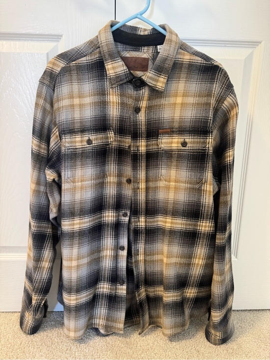 Orvis Other - Orvis Heavy Flannel Shirt Jacket Men’s Large